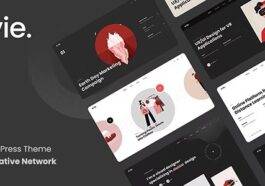 Evie Nulled Creative Network & Portfolio WordPress Theme Free Download