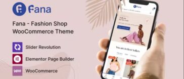free download Fana - Fashion Shop WordPress Theme nulled