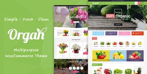 free download Organ - Organic Store & Flower Shop WooCommerce Theme nulled