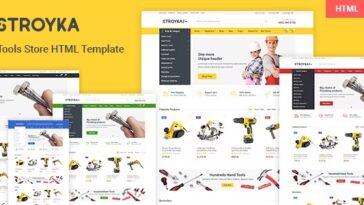 free download Stroyka - Tools Store HTML Template nulled