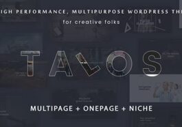 free download Talos - Creative Multipurpose WordPress Theme nulled