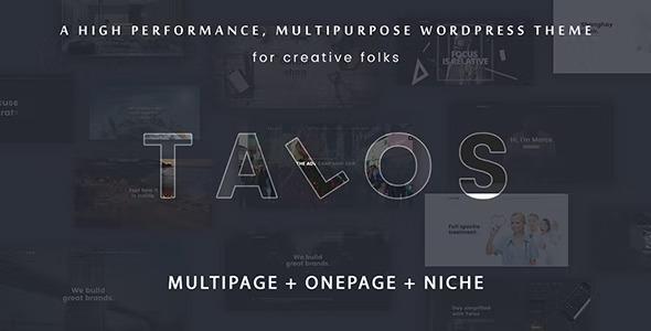 free download Talos - Creative Multipurpose WordPress Theme nulled