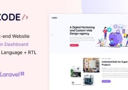 iCode Nulled Multipurpose Website CMS & Creative Agency Management System Free Download