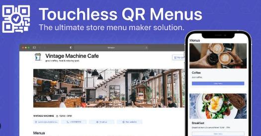 66QrMenu Touchless QR Menus Nulled Free Download