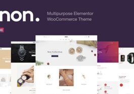 Anon Multipurpose Elementor WooCommerce Themes Nulled Free Download