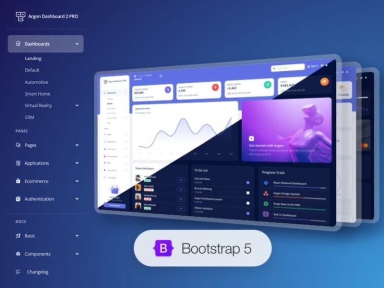 Argon Dashboard 2 PRO Nulled Free Download