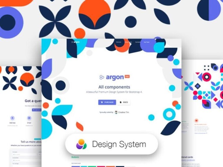 Argon Design System PRO Nulled Free Download