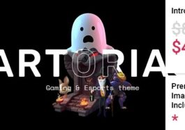 Artorias Nulled Gaming and Esports Theme Free Download