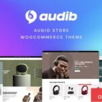 Audib Nulled Audio Store WooCommerce Theme Free Download
