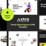 Axtra Nulled Creative Digital Agency HTML5 Template Free Download