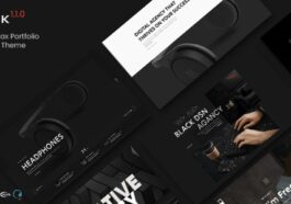 Blackdsn Creative Ajax Portfolio WordPress Theme Nulled Free Download