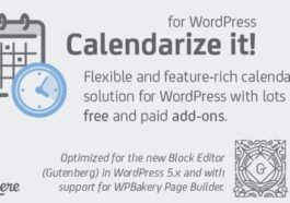 Calendarize it! for WordPress + Addons Nulled Free Download