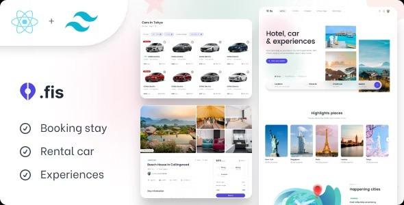 Chisfis Online Booking React Template Nulled Free Download