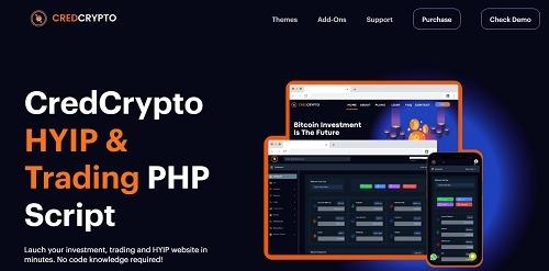 CredCrypto Nulled HYIP Investment and Trading Script Free Download