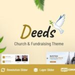 Deeds Nulled Best Responsive Nonprofit Church WordPress Theme Free Download
