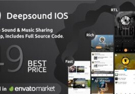 DeepSound IOS Nulled Mobile Sound & Music Sharing Platform Mobile IOS Application Free Download
