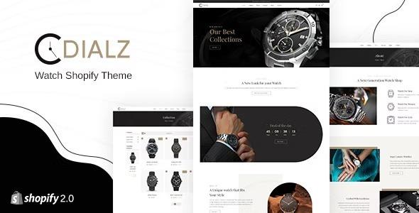 Dialz Nulled Watch Store Shopify Theme Free Download