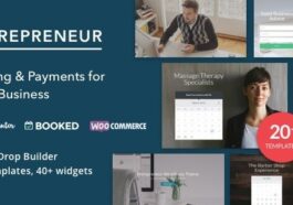 Entrepreneur Nulled Booking for Small Businesses Free Download