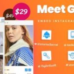 Grace Nulled WordPress Photo Feed of Instagram Posts Free Download