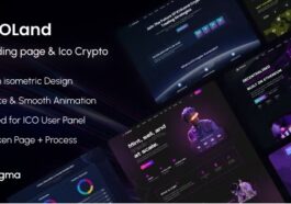 ICOLand Nulled ICO landing page & ICO Crypto Template Free Download