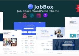 JobBox Nulled Job Board Recruitment Agency WordPress Theme Free Download