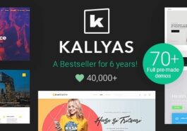 KALLYAS Responsive Multi-Purpose WordPress Theme Nulled Free Download