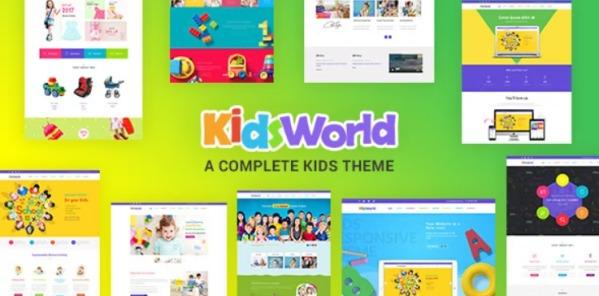 Kids Heaven Children WordPress Theme Nulled Free Download