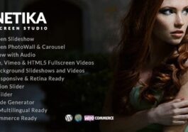 Kinetika Nulled Fullscreen Photography Theme Free Download