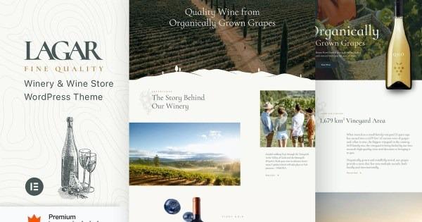 Lagar Wine Shop WordPress Theme Nulled Free Download