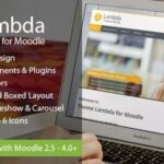 Lambda Nulled Responsive Moodle Theme Free Download