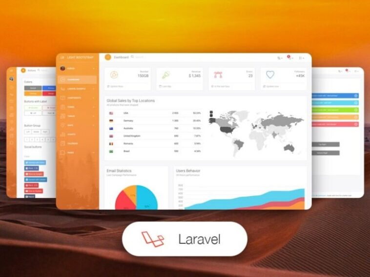 Light Bootstrap Dashboard PRO Laravel Nulled Free Download