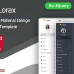 Lorax Nulled Angular 15 + Material Design Admin Template Free Download