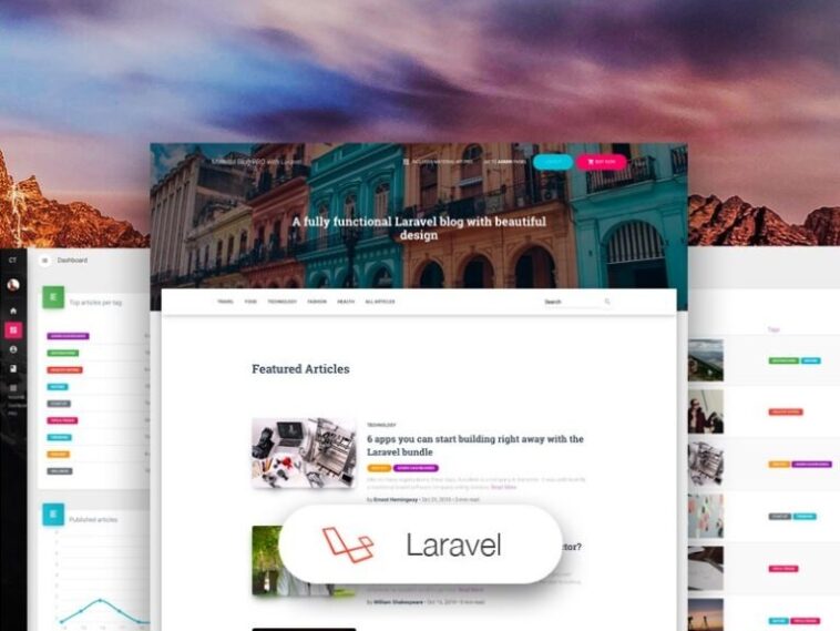 Material Blog PRO Laravel Nulled Free Download