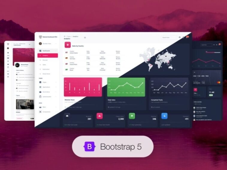 Material Dashboard 2 Pro Nulled Free Download