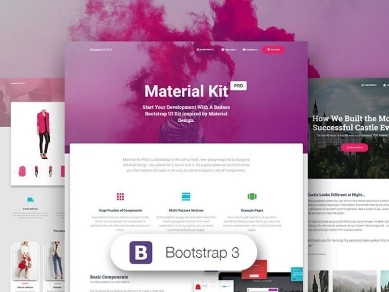 Material Kit PRO BS3 Nulled Free Download