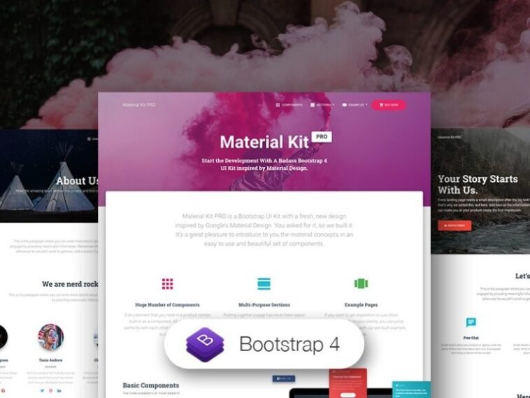 Material Kit Pro BS4 Nulled Free Download