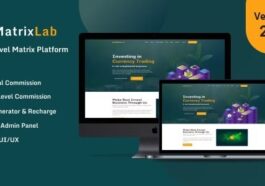 MatrixLab Nulled Multilevel Matrix Platform Free Download