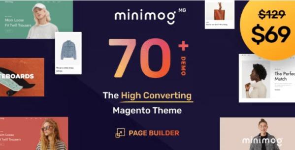 MinimogMG The High Converting Magento 2 Theme Nulled Free Download