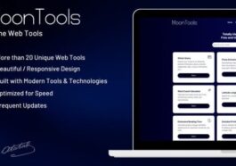 MoonTools Nulled Online Web Tools Free Download