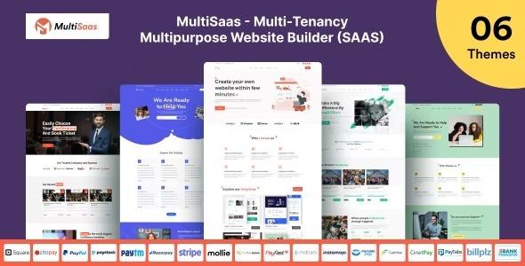 MultiSaas Nulled Multi-Tenancy Multipurpose Website Builder (Saas) Free Download