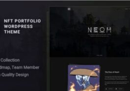 Neoh NFT Portfolio WordPress Theme Nulled Free Download 