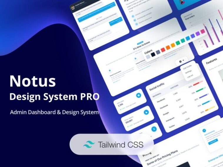Notus Design System PRO Nulled Free Download