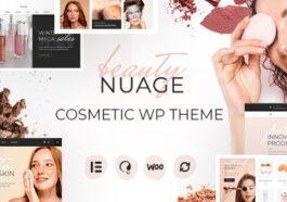 Nuage Nulled Cosmetics & Beauty WordPress Theme Free Download