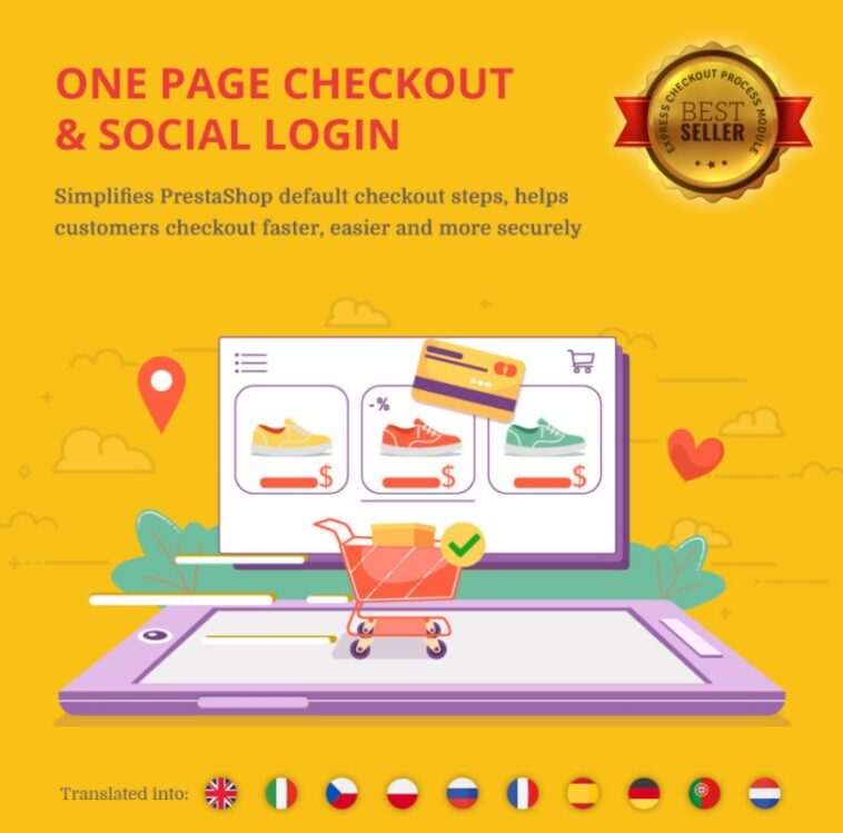 One Page Checkout & Social Login Nulled PayPal, Stripe, COD Free Download