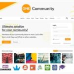 OneCommunity Nulled BuddyPress WordPress Community Theme Free Download