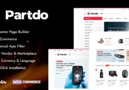 Partdo Nulled Auto Parts and Tools Shop WooCommerce Theme Free Download