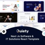 Quiety Nextjs Software & IT Solutions Template Nulled Free Download