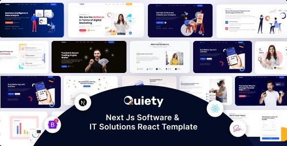 Quiety Nextjs Software & IT Solutions Template Nulled Free Download