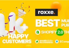 Roxxe Responsive Multipurpose Shopify Theme Nulled Free Download