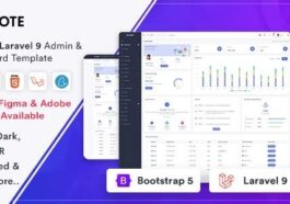 Skote Nulled HTML & Laravel Admin Dashboard Template + Sketch Free Download